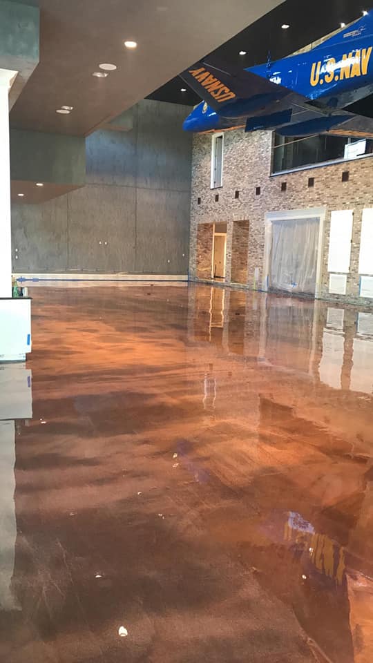 Epoxy floor finish — Scottsdale AZ